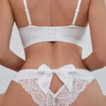 Lirona Kadın Fantezi Külot Kurdele Model 1011 - Beyaz