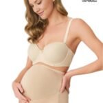 Lirona %95 Pamuklu Süprem Hamile Lohusa Yüksek Bel Bato Külot - Ten