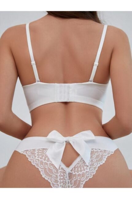 Lirona Kadın Fantezi Külot - Ekru