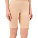 Lirona Pamuk Diz Üstü Pantolon Ve Etek İçi Astar Şort Tayt - TEN